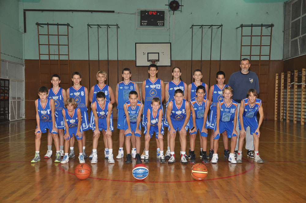 Pionirski tim KK Mladost 2012/2013